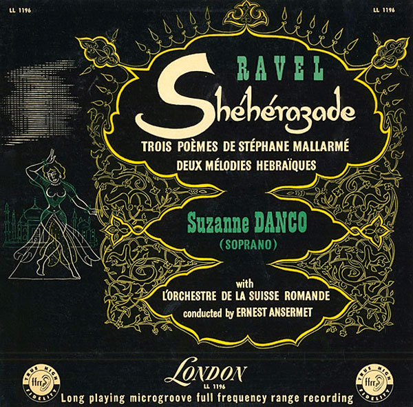 Ravel Scheherazade Ansermet London mono