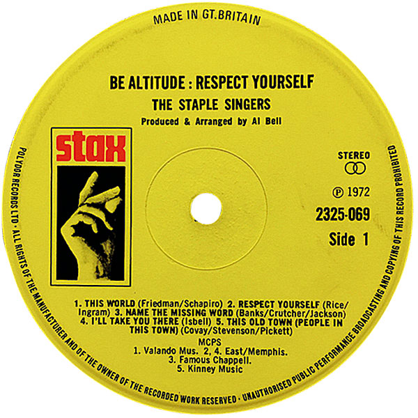 The Staple Singers: Be Altitude: Respect Yourself | Hi-Fi News