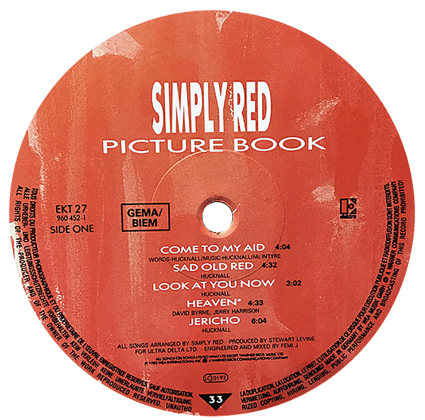 Simply Red: Book | Hi-Fi News