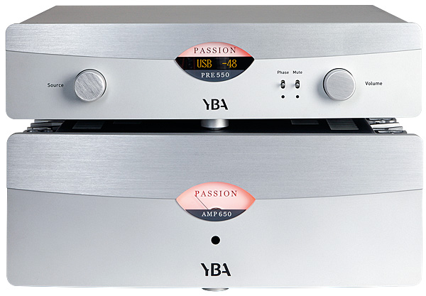 YBA Passion PRE550/AMP650 pre/power amplifier