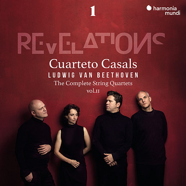 719HRA_Cuarteto-Casals_Beethoven_Complete-String-Quartets-Vol.-II_Revelations-1_Sleeve