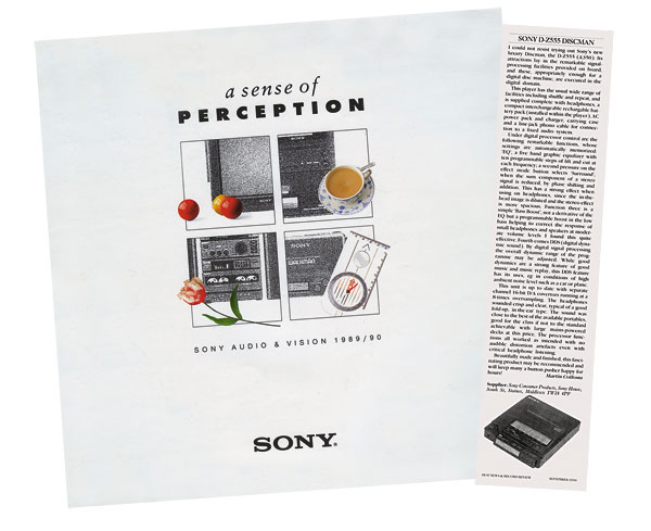 Sony D-Z555 CD Portable | Hi-Fi News
