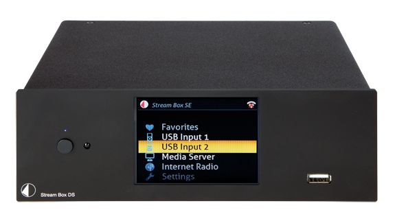 Pro-Ject Stream Box DS Net Streamer/Spotify/vTuner/ LOSSLESS-Streaming TIDAL USB 