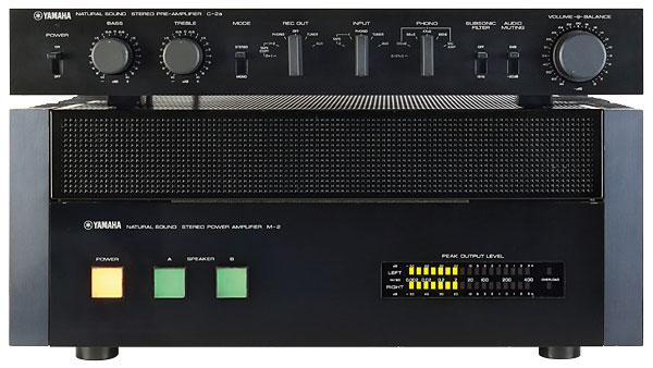 Yamaha C-2a/M-2 Pre/Power Amplifier