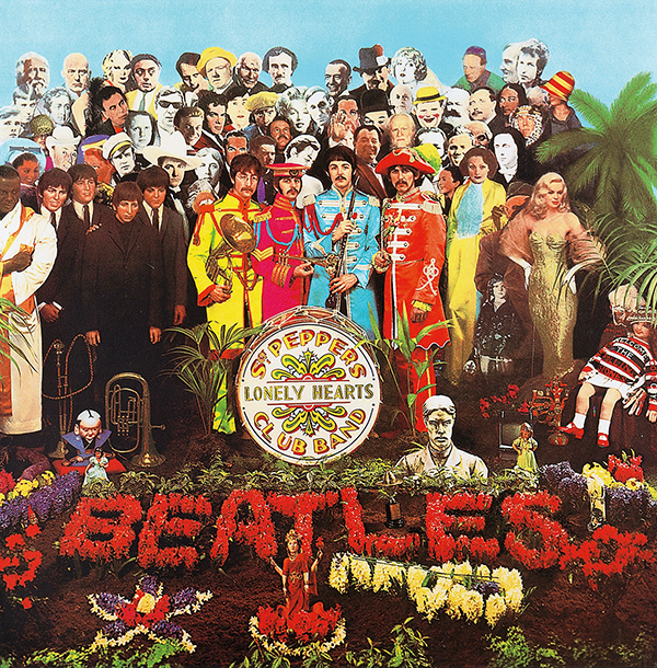 Sgt Pepper’s Lonely Hearts Club Band sleeve